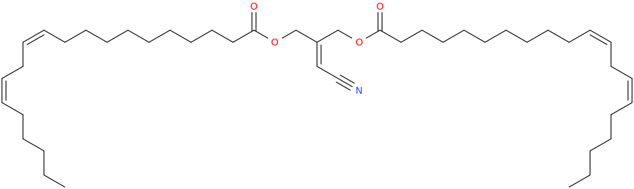 Eicos 11z,14z dienoic acid, 3 ​cyano ​2 ​[[(1 ​oxo ​eicos 11z,14z dienyl)​oxy]​methyl]​ ​2 ​propenyl ester
